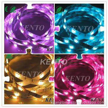 Outdoor RGB Christmas decor Led Strip Lights 5050SMD, 60pcs/meter
